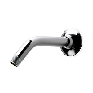 Waterworks Universal Shower Arm and Flange in Nickel