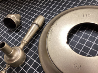Waterworks Julia Thermostatic Control Valve Trim with Metal Lever Handle