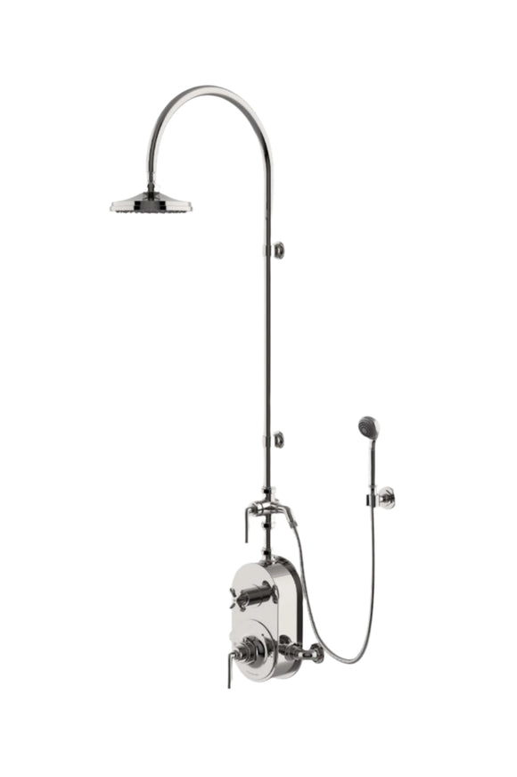 Waterworks Henry Exposed Thermostatic Shower System with 8