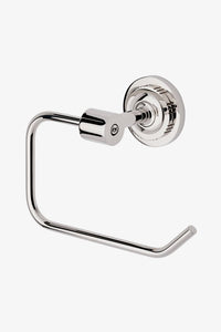 Waterworks Henry Toilet Paper Holder in Nickel