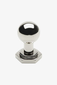 Waterworks Regulator 1" Round Knob in Chrome