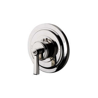 Waterworks Aero Thermostatic Control Valve Trim with Metal Lever Handle