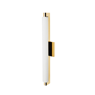 Waterworks Axil Wall Mounted Bar Sconce with Etched Glass Shade