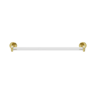 Waterworks Boulevard 24" Single Crystal Towel Bar