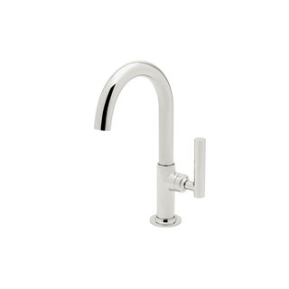 Waterworks Bond Solo Series One Hole Gooseneck Bar Faucet with Straight Lever Handle