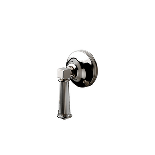 Waterworks Boulevard Volume Control Valve Trim with Crystal Lever Handle
