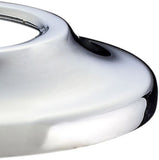 Waterworks Universal Round Pressure Balance with Diverter Trim with White Porcelain Lever Handle in Chrome