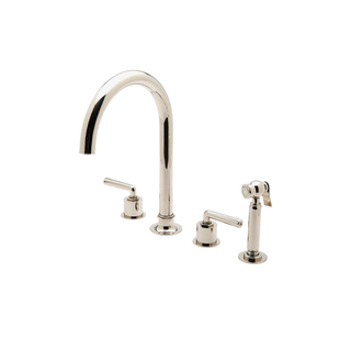 Waterworks Formwork One Hole High Profile Bar Faucet with Metal Joystick Handle