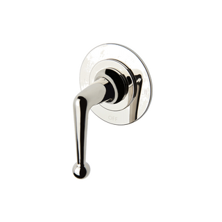 Waterworks Dash Two Way Thermostatic Diverter Valve Trim with Roman Numerals and Metal Lever Handle