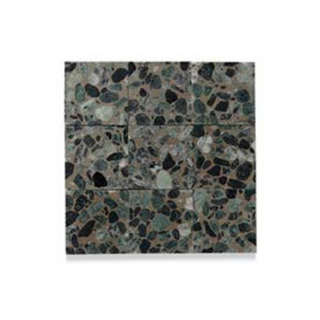 Waterworks Portlandia Terrazzo Liscia Field Tile 24 x 24 x 3/4 in Derry Antiqued