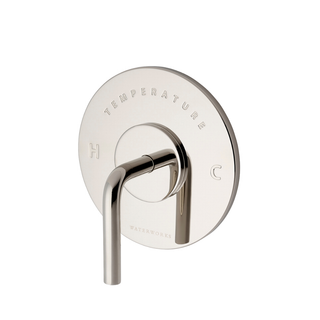 Waterworks WWS Flyte Thermostatic Control Valve Trim with Metal Lever Handle