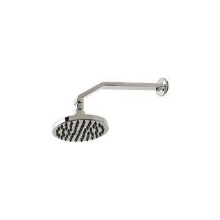 Waterworks Formwork Wall Mounted 6" Rain Shower Head, Arm and Flange