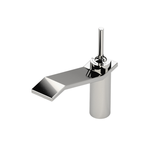 Waterworks Formwork Deck Mounted Exposed Tub Filler with Metal Joystick Handle