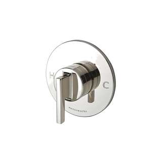 Waterworks Formwork Pressure Balance Control Valve Trim with Metal Lever Handle