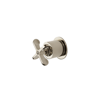 Waterworks Henry Volume Control Valve Trim with Metal Cross Handle