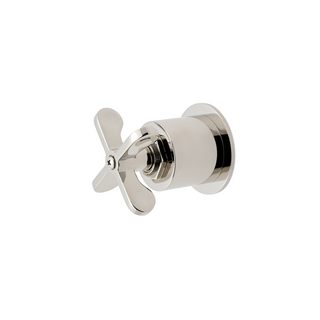 Waterworks Henry Volume Control with Cross Handle