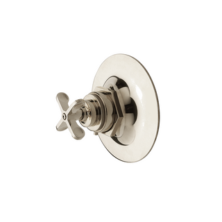 Waterworks Henry Thermostatic Control Valve Trim with Metal Cross Handle