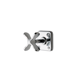 Waterworks Ludlow Volume Control with Cross Handle