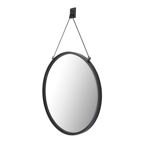 Waterworks Latchet Wall Mounted Round Mirror 23 1/2