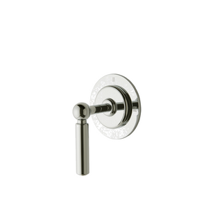 Waterworks Three Way Thermostatic Diverter Valve Trim with Roman Numerals and Lever Handle