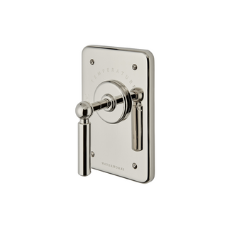 Waterworks Thermostatic Control Valve Trim with Lever Handle