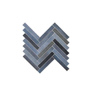 Waterworks Magma Herringbone Mosaic Mariner Blend Matte