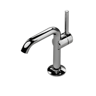 Waterworks .25 One Hole High Profile Bar Faucet, Metal Lever Handle
