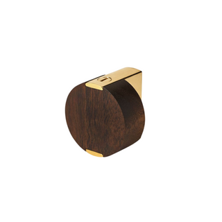 Wateworks Muir 1 1/2" Metal and Walnut Knob