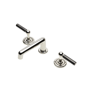 Waterworks Ludlow Shinola Edition Lavatory Faucet with Two-Tone Lever Handles