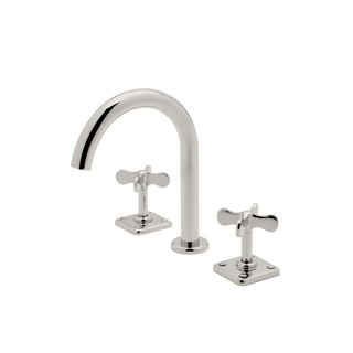 Waterworks Ludlow Gooseneck Lavatory Faucet with Cross Handles