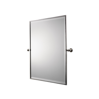 Waterworks Crystal Metal Rectangular Wall Mounted Tilting Mirror 25 7/16" x 29 15/16" x 2 3/4"