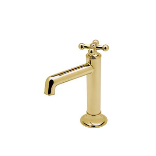 Waterworks Dash One Hole High Profile Bar Faucet with Metal Cross Handle