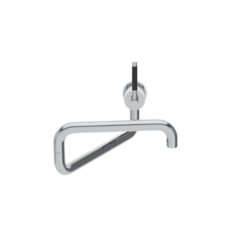 Waterworks Universal Modern Wall Mounted Articulated Pot Filler with Metal Lever Handle