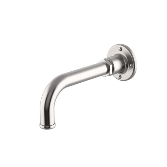 Waterworks Regulator Shower Arm and Flange in Chrome