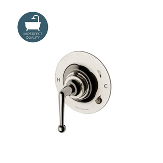 Waterworks Dash Thermostatic Control Valve Trim with Metal Lever Handle