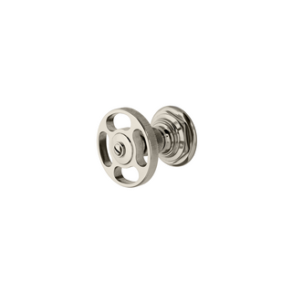 Waterworks R.W. Atlas Volume Control Valve Trim with Metal Wheel Handle