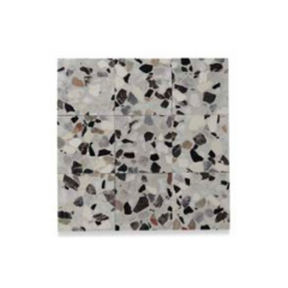 Waterworks Portlandia Terrazzo Mezzo Field Tile 24 x 24 x 3/4 in Rockport Polished