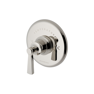 Waterworks Transit Thermostatic Control Valve Trim with Lever Handle