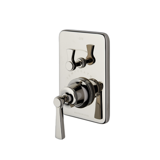 Waterworks Transit Integrated Thermostatic and Volume Control Trim with Lever Handle