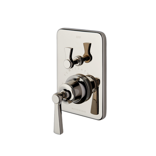 Waterworks Transit Integrated Thermostatic and Diverter Trim with Lever Handle