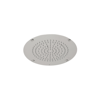Waterworks Universal Recessed 10" Round Rain  Showerhead with Circular Spray Pattern