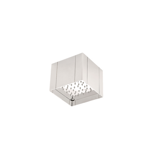 Waterworks Universal Flush Mount Cube 6" x 6" Showerhead