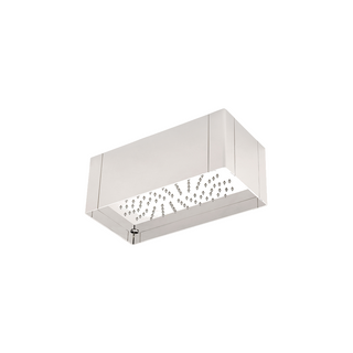 Waterworks Universal Flush Mount Cube 6" x 12" Showerhead