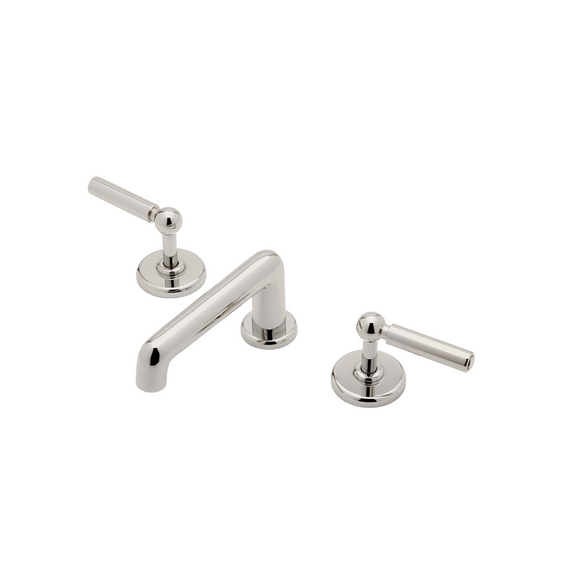 Waterworks Ludlow Volta Lavatory Faucet with Lever Handles in Nickel