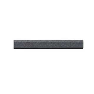 Waterworks Magma Beveled Rail 3/4" x 6" in Lunar Matte