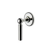 Waterworks Ludlow Volta Volume Control Valve Trim with Lever Handle in Nickel