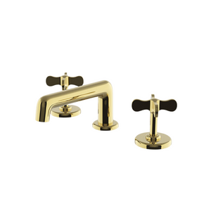 Waterworks Ludlow Volta Lavatory Faucet with Cross Handles in Brass