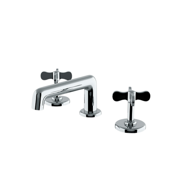 Waterworks Ludlow Volta Lavatory Faucet with Cross Handles in Chrome