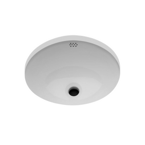 Waterworks Manchester Undermount Oval Vitreous China Lavatory Sink Single Glazed in Bright White