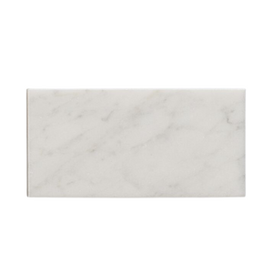 Waterworks Keystone Field Tile 3 x 6 x 3/8" in Gray Carrara Polished